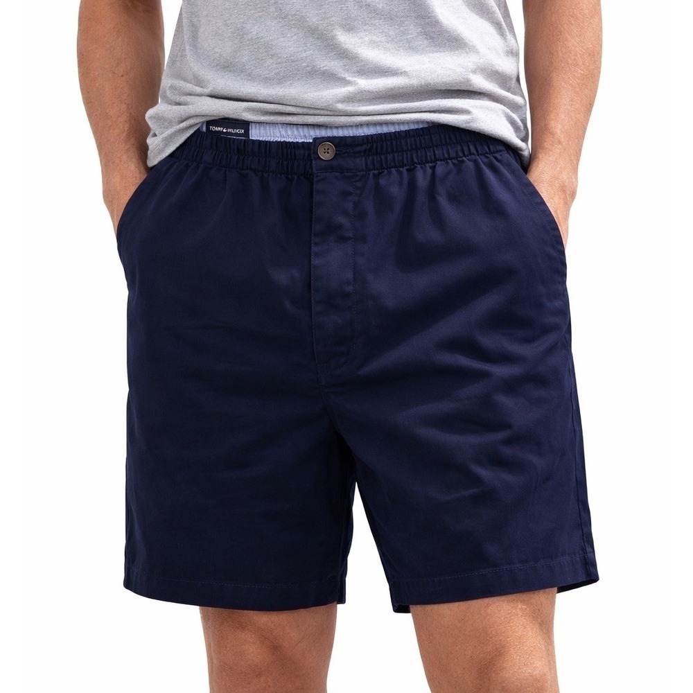 Tommy Hilfiger TH Flex Shorts XXL Navy Blue 7in Inseam Stretch 78J5205 NWT